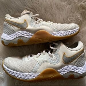 Nike Renew Elevate 2 'Summit White Gum Basketball Sneakers- US Size 10